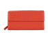 Bottega Veneta Intrecciato Continental Wallet, &pound;180, Accessories, Red, Leather, Front view